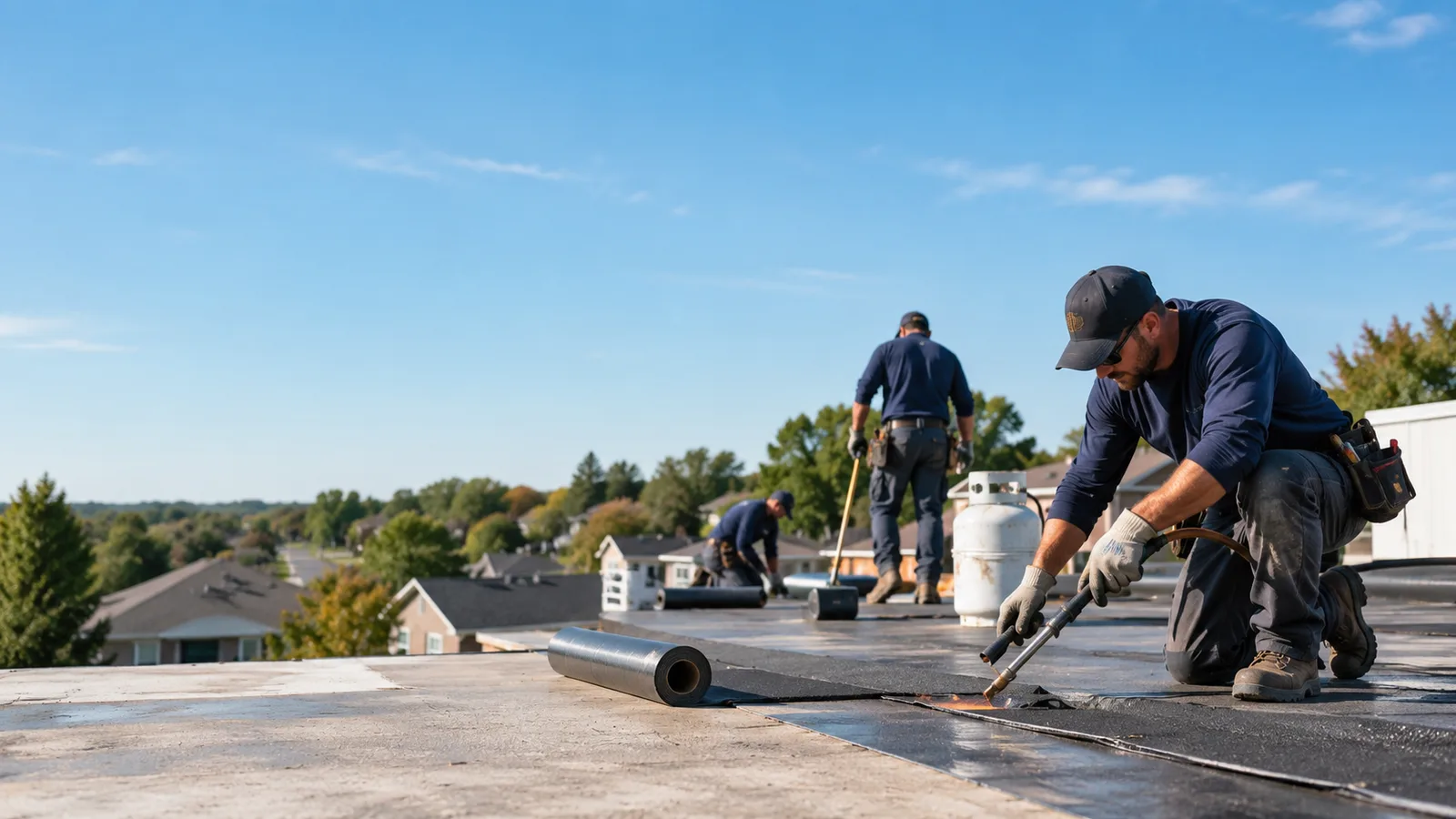 Flat Roof Leak Repair providers in Hebron, IN